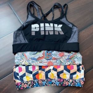Lot of 3 Sports Bras